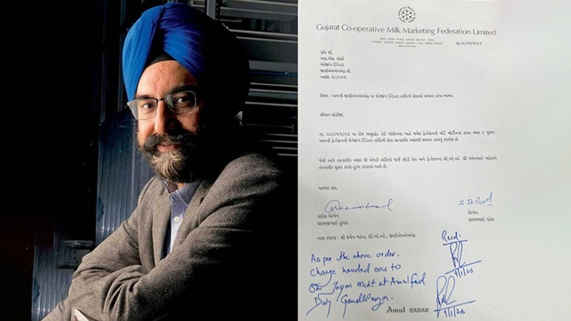 RS Sodhi resigns from GCMMF, Jayan Mehta takes charge