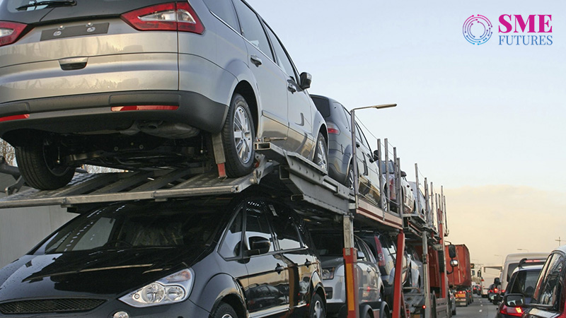 automobile exports record growth