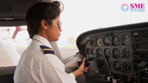 In India 15% pilots are women