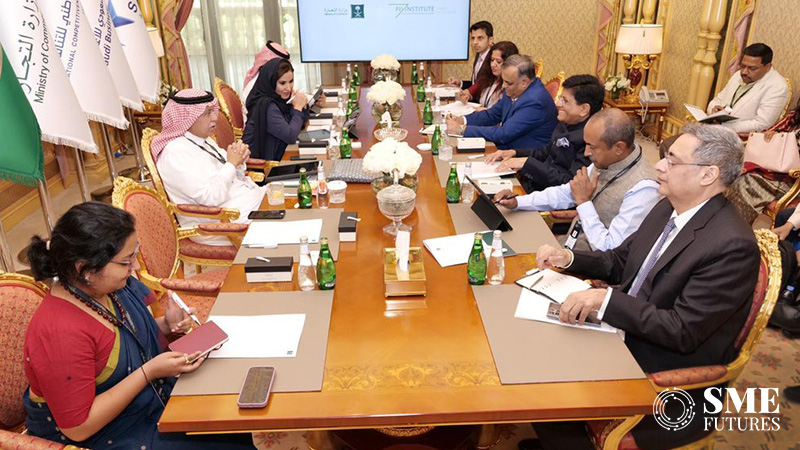 piyush Goyal commerce minister in riyadh