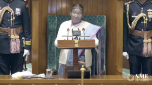 President Draupadi Murmu in Parliament