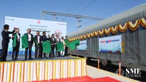 PM inaugurates India's first automobile in plant railway siding project