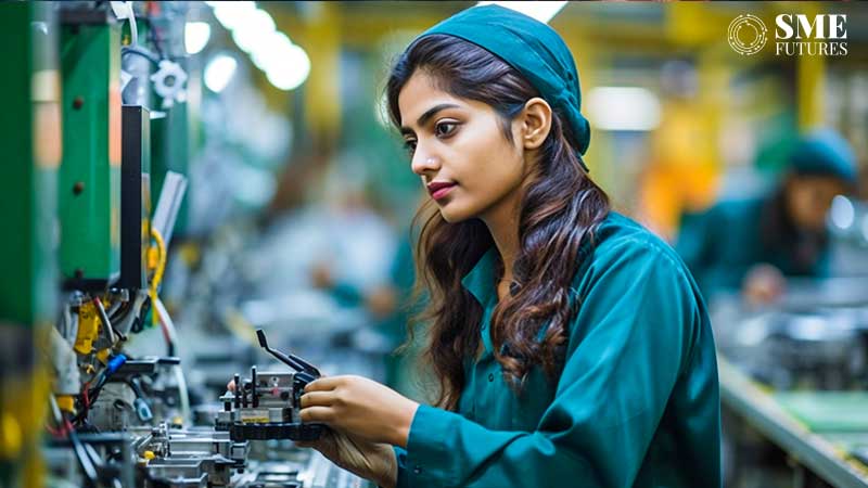 Representation of women apprentices in mfg sector