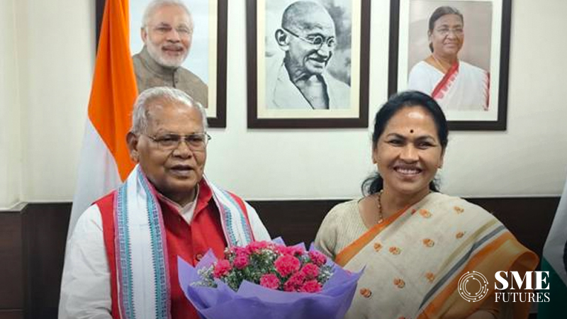 union minister jitan ram manjhi assumes msme ministry