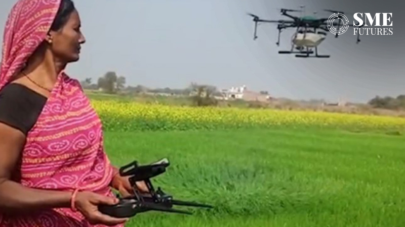 drones for empowering rural women farmers