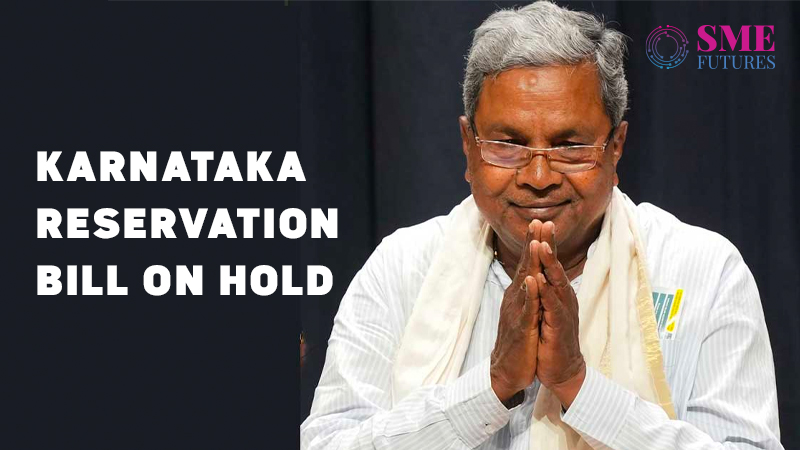 karnataka govt put hold on job reservation bill