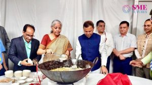 FM Sitharaman at halwa ceremony budget preparations