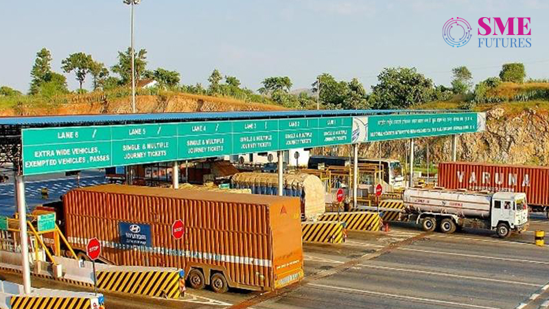 GIS software to track toll plazas