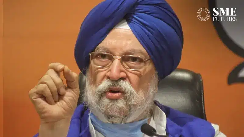 Hardeep Singh puri speaking on Petrochemical sector