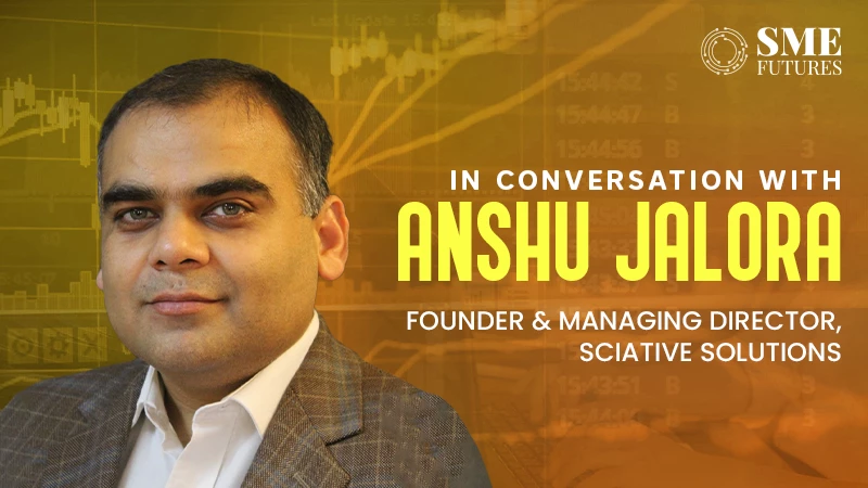 Interview with Dr Anshu Jalora, Founder & Managing Director, Sciative Solutions