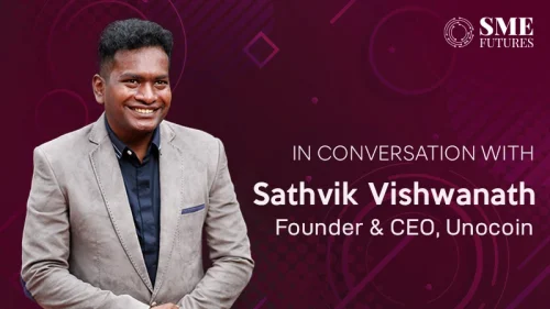 Sathvik Vishwanath CEO founder of Unocoin on crypto in India